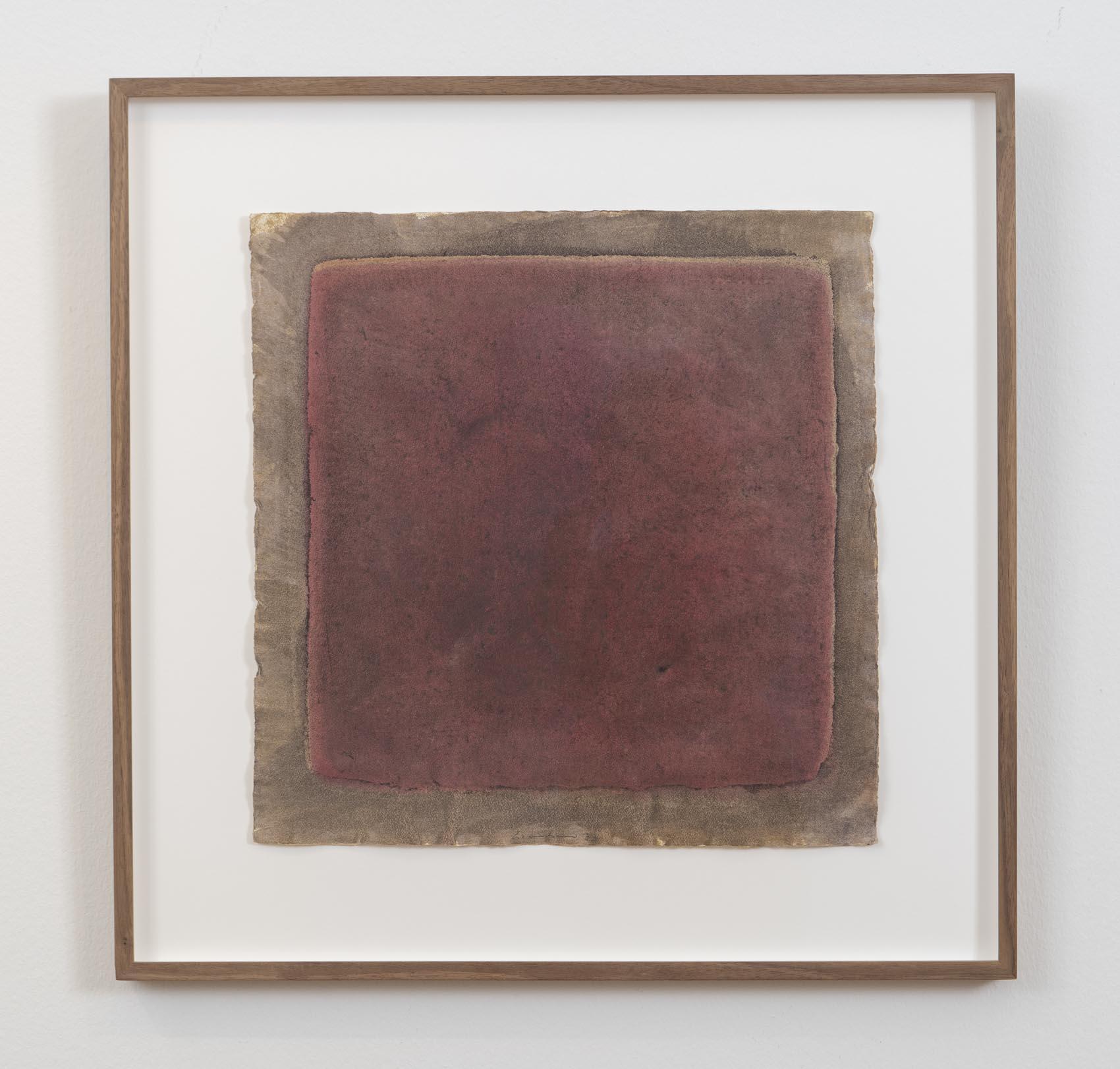 Gotthard Graubner, Ohne Titel, 1977 · Galerie Ludorff