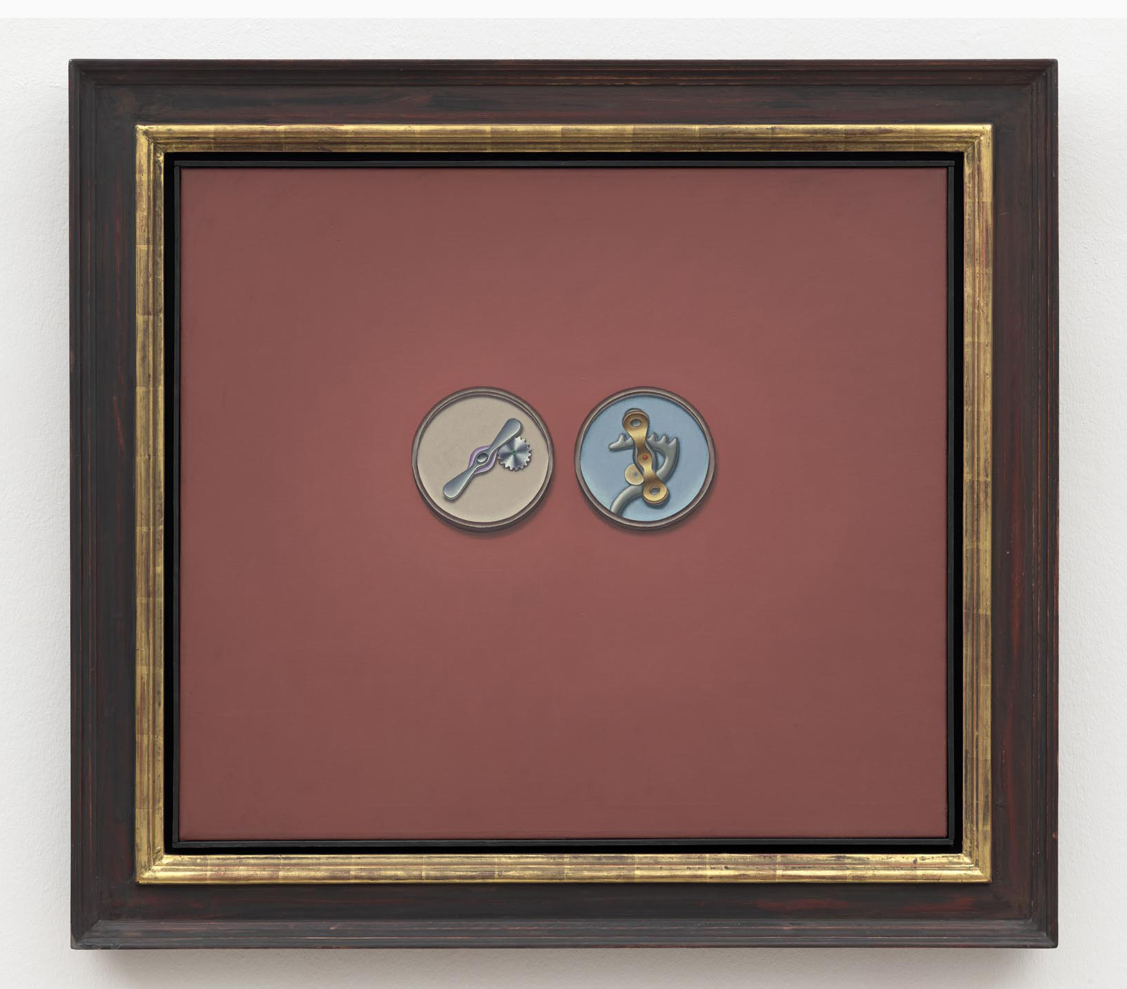 Konrad Klapheck, Wiederannäherung (Renewed Approach), 1958/70 · Gallery