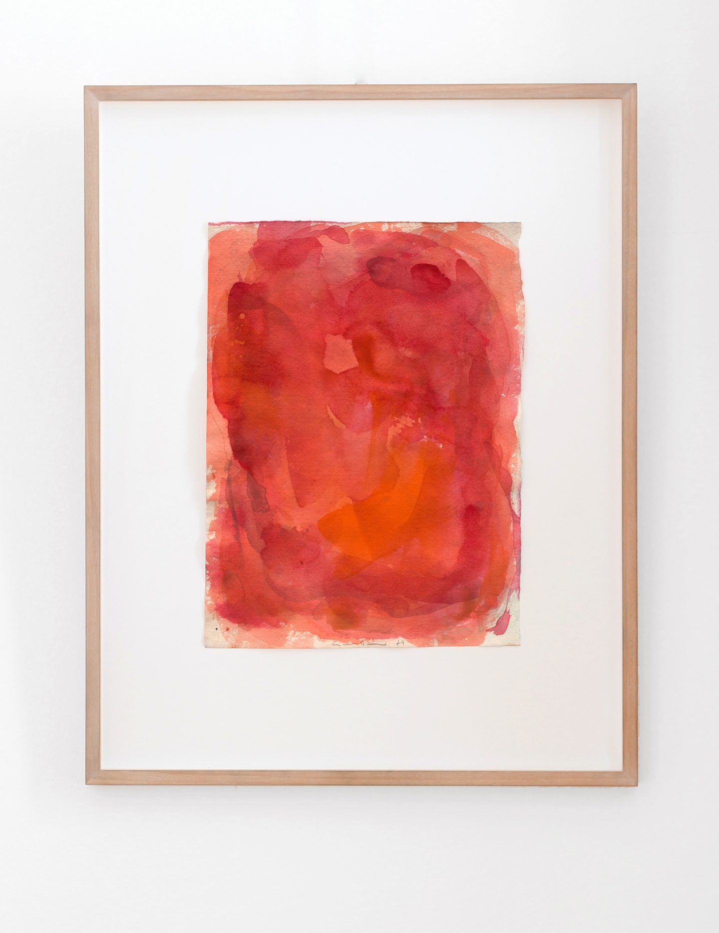 Gotthard Graubner, Ohne Titel, 1989 · Galerie Ludorff