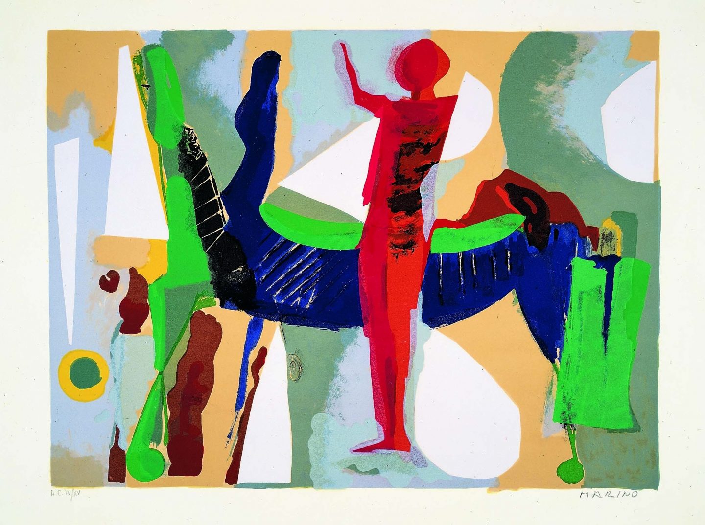 Marino Marini, Marino from Shakespeare II/IV, 1978 · Galerie Ludorff