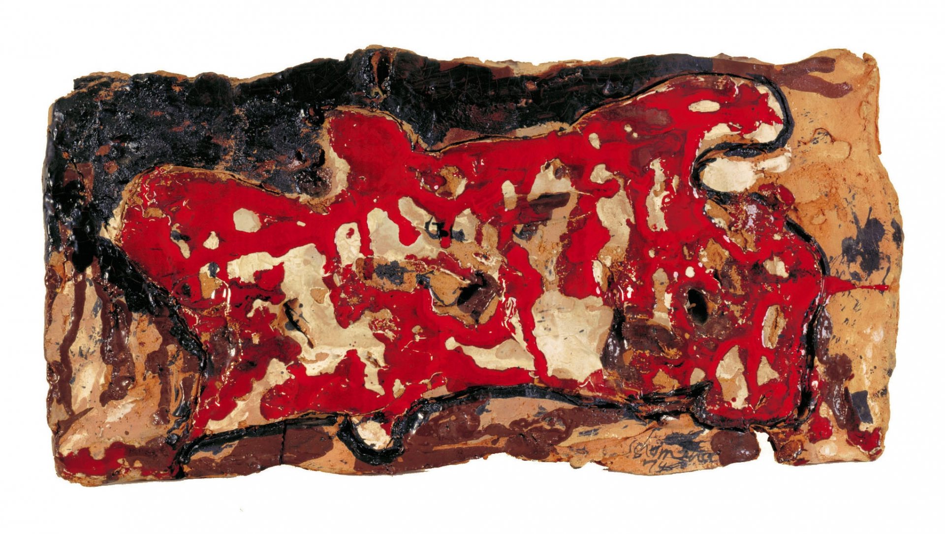 Emil Schumacher, Ohne Titel, 1974 · Galerie Ludorff