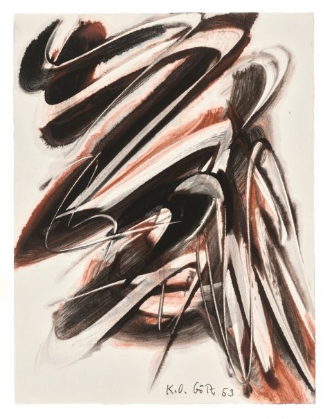 Karl Otto Götz, Ohne Titel, 1953 · Galerie Ludorff