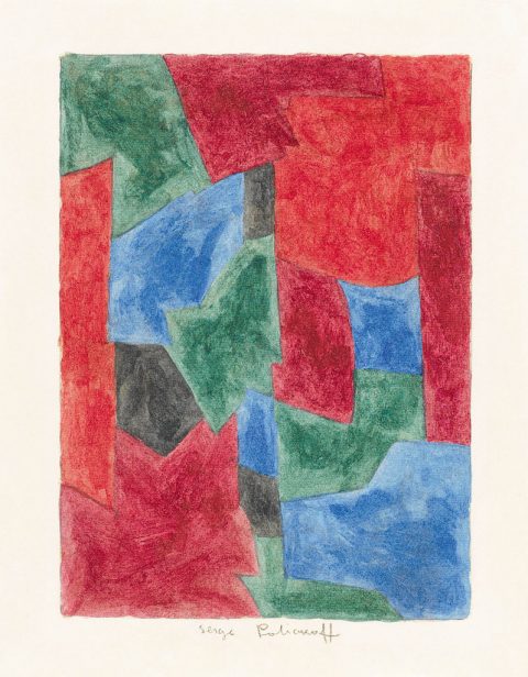 Serge Poliakoff, Composition abstraite, 1962 · Gallery Ludorff