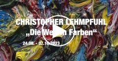 LAST CHANCE! "Christopher Lehmpfuhl. Im Licht"