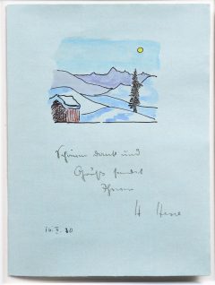 Hermann Hesse, Engadiner Winterlandschaft