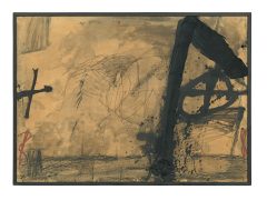 Antoni Tàpies, Gouache of the Hand