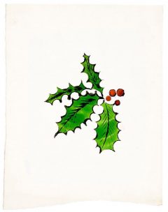Andy Warhol, Holly Leaves and Berries