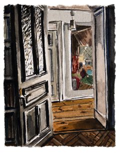 Christopher Lehmpfuhl, Offene Tür am Abend