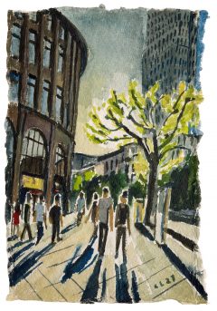 Christopher Lehmpfuhl, Sommertag am Kurfürstendamm