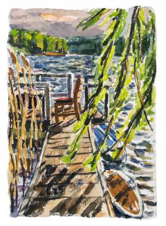 Christopher Lehmpfuhl, Steg im Licht