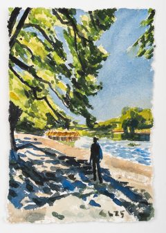 Christopher Lehmpfuhl, Baumschatten am Grunewaldsee