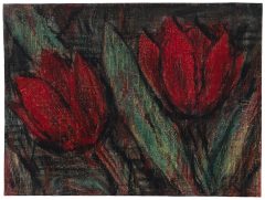Christian Rohlfs, Rote Tulpen