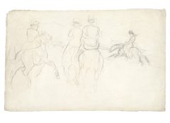 Edgar Degas, La promenade à cheval