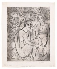Ernst Ludwig Kirchner, Badende in Hut