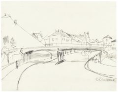 Ernst Ludwig Kirchner, Brücke über den Fluss