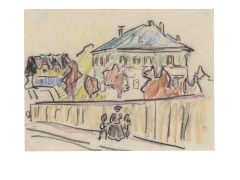 Ernst Ludwig Kirchner, Kleines Palais in Dresden (Villa in Dresden)