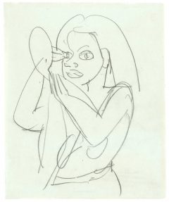 Ernst Ludwig Kirchner, Mädchen mit Spiegel