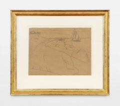Ernst Ludwig Kirchner, Segelboot an den Steinen