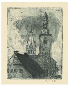 Emil Nolde, Petri- und Patrocli-Turm in Soest