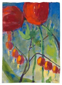 Emil Nolde, Tränende Herzen und Tulpen