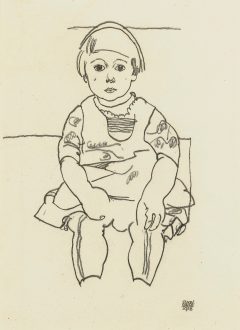 Egon Schiele, Portrait eines Kindes (Anton Peschka, Jr.)