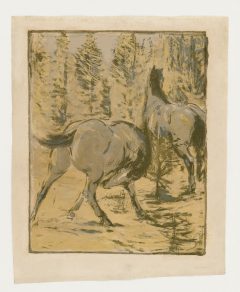 Franz Marc, Pferde in der Sonne