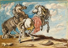 Giorgio de Chirico, Cavalli impennati