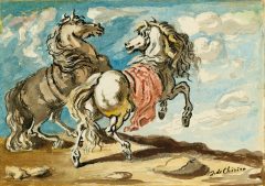 Giorgio De Chirico, Cavalli impennati