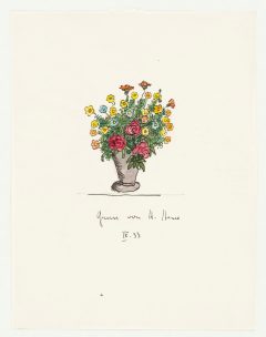 Hermann Hesse, Ohne Titel (Blumenstrauß)