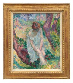 Henri Lebasque, Madame Lebasque à Saint Tropez