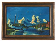 Hermann Max Pechstein, Abend am Lebaausfluss