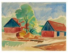 Hermann Max Pechstein, Rote Häuser