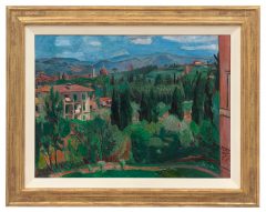Hans Purrmann, Blick über Florenz