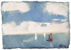 Klaus Fußmann, Segelboote auf hoher See