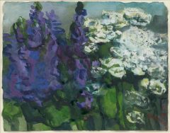 Klaus Fußmann, Lupinen und Kerbel