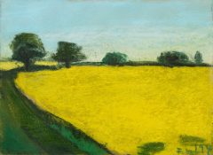 Klaus Fußmann, Ohne Titel (Rapsfeld in Angeln)