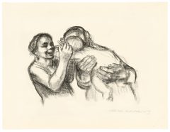 Käthe Kollwitz, Eltern mit Kind (Endgültige Fassung)
