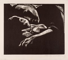 Käthe Kollwitz, Schlafende mit Kind