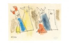 Lyonel Feininger, Five Figures [Der Sonntagsspaziergang]