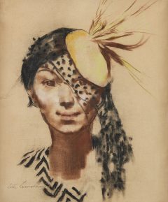 Lotte Laserstein, Der gelbe Hut