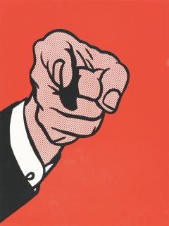 Roy Lichtenstein, Finger Pointing