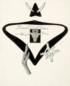 Max Ernst, Illustrationsvorlage zu B. Pérets "La brebis galante"