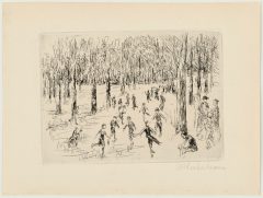 Max Liebermann, Eislauf
