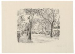 Max Liebermann, Allee - Große Seestraße in Wannsee