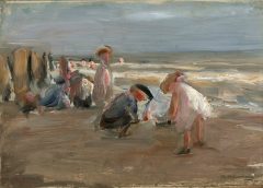 Max Liebermann, Spielende Kinder am Strand