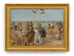 Max Liebermann, Strandterrasse in Noordwijk (Huis ter Duin)