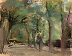 Max Liebermann, Die Colomierstraße in Wannsee – "Avenue I"