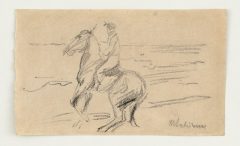 Max Liebermann, Reiter am Strand