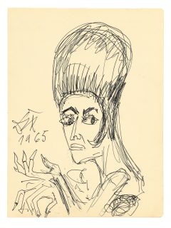 Otto Dix, Mondäne Dame