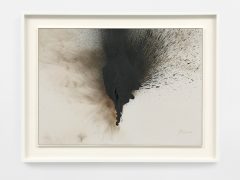 Otto Piene, Ohne Titel (Feuergouache)